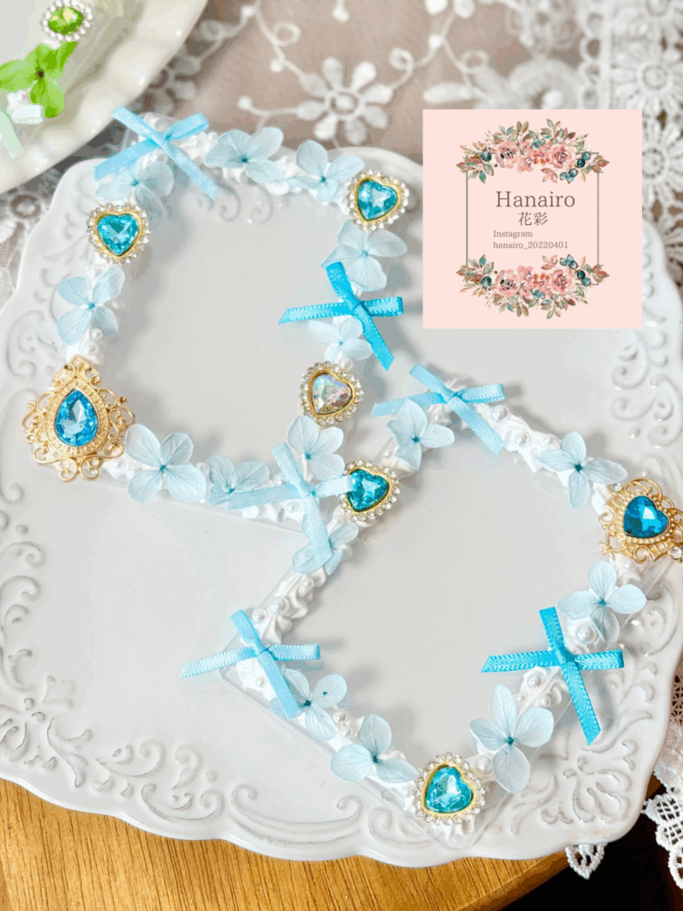 【交換堂の委託販売】ハンドメイド作家:花彩【展示番号:AB】 7 AB 34、AB 35