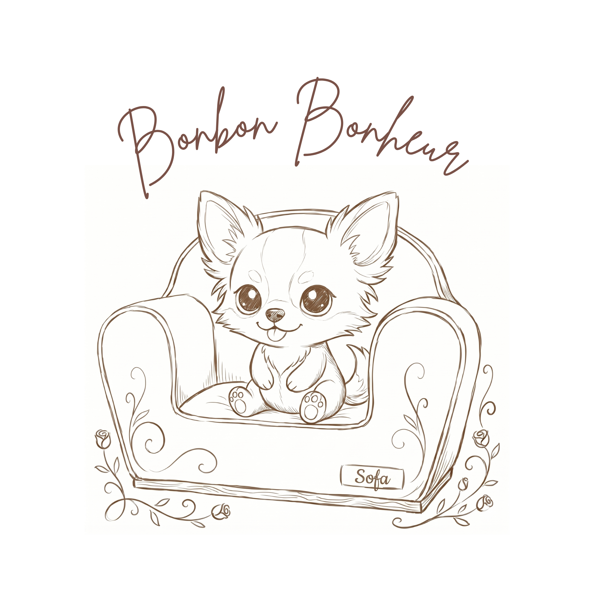 【推し活アイテム】ハンドメイド作家:Bonbon Bonheur【展示番号:AL】 2 ☆Bonbon Bonheurロゴ